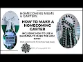 How To Make a Homecoming Garter Using a Bandana for Arm Band HOCO Full Assembly Basic Tutorial