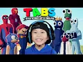 Rainbow Friends Chapter 2 Battle Mario, Sonic, Marvel and Pokemon in TABS