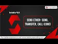 Send Ether - Send transfer call CODE Blockchain Solidity 0 8 in Hindi