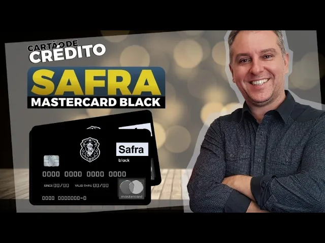CARTÕES DE CRÉDITO SAFRA MASTERCARD BLACK