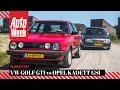 Download Lagu Volkswagen Golf II GTI vs Opel Kadett GSi - Classics dubbeltest - English subtitles