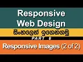 Responsive Images Part 2 of 2 - Responsive Web Design in Sinhala