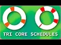 Tri Core schedules Polyphasic schedules explained