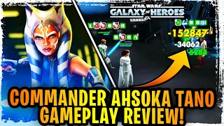 Commander Ahsoka Tano is INSANE Padme CAT Destroy Master Kenobi - Initial Gameplay Unlock Review
