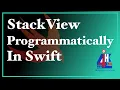Basic Create StackView programmatically with Swift 5 2