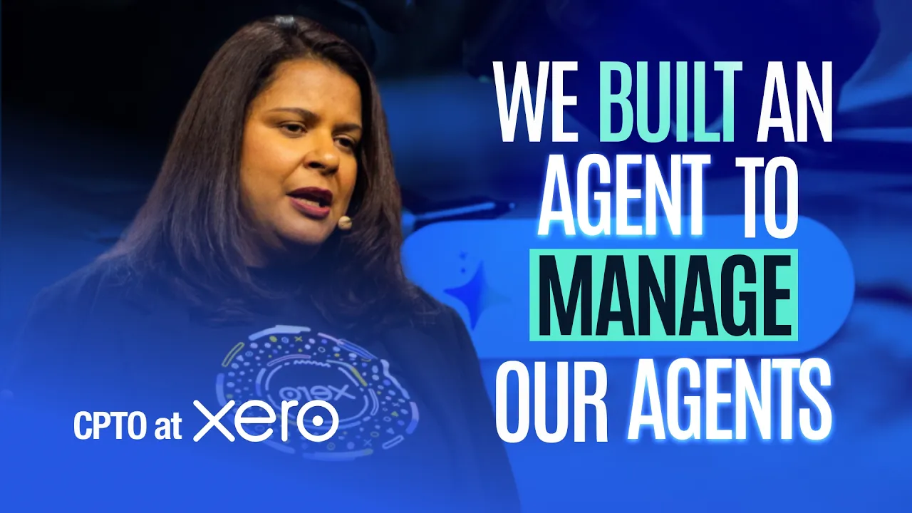 Xero CPTO on Building an Agentic AI Platform to Manage Multiple Agents | Diya Jolly | E289 - YouTube thumbnail