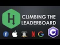 Climbing the Leaderboard Hackerrank Medium C Solution