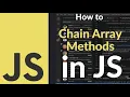 How to Chain Array Methods in JavaScript Use map filter reduce Together for Clean Code