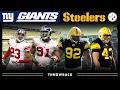 Championship Defenses Collide Giants vs Steelers 2008 Week 8