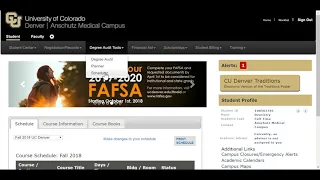 Scheduler Student Access from the Portal