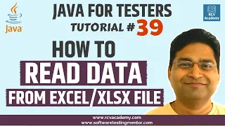 Java for Testers - How to Read Excel File in Java