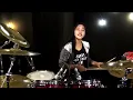 cewek cantik jago main drum