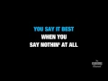 Download Lagu When You Say Nothing At All in the Style of 'Alison Krauss \u0026 Union Station' no lead vocal