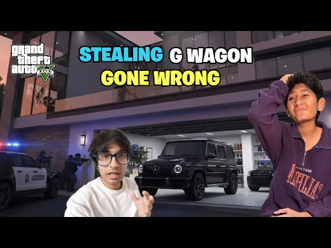 Video Thumbnail: STEALING SOURAV JOSHI G WAGON GONE WRONG | GTA V GAMEPLAY