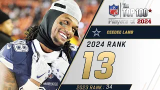 13 CeeDee Lamb WR Cowboys Top 100 Players of 2024