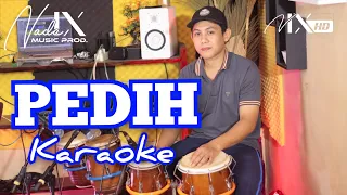 pedih karaoke koplo version audio high quality juari nada9 full clarity lirik lagu