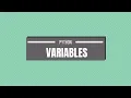 Creating Variables in Python - Replit