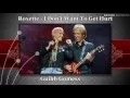 Download Lagu Roxette - I Dont Want To Get Hurt ( Eu Não Quero Me Machucar )