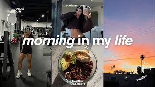 MORNING IN MY LIFE balancing fitness with a 9-5 content creation online coaching
