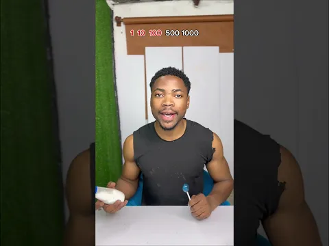Quanto sal deixa o pirulito impossível de lamber