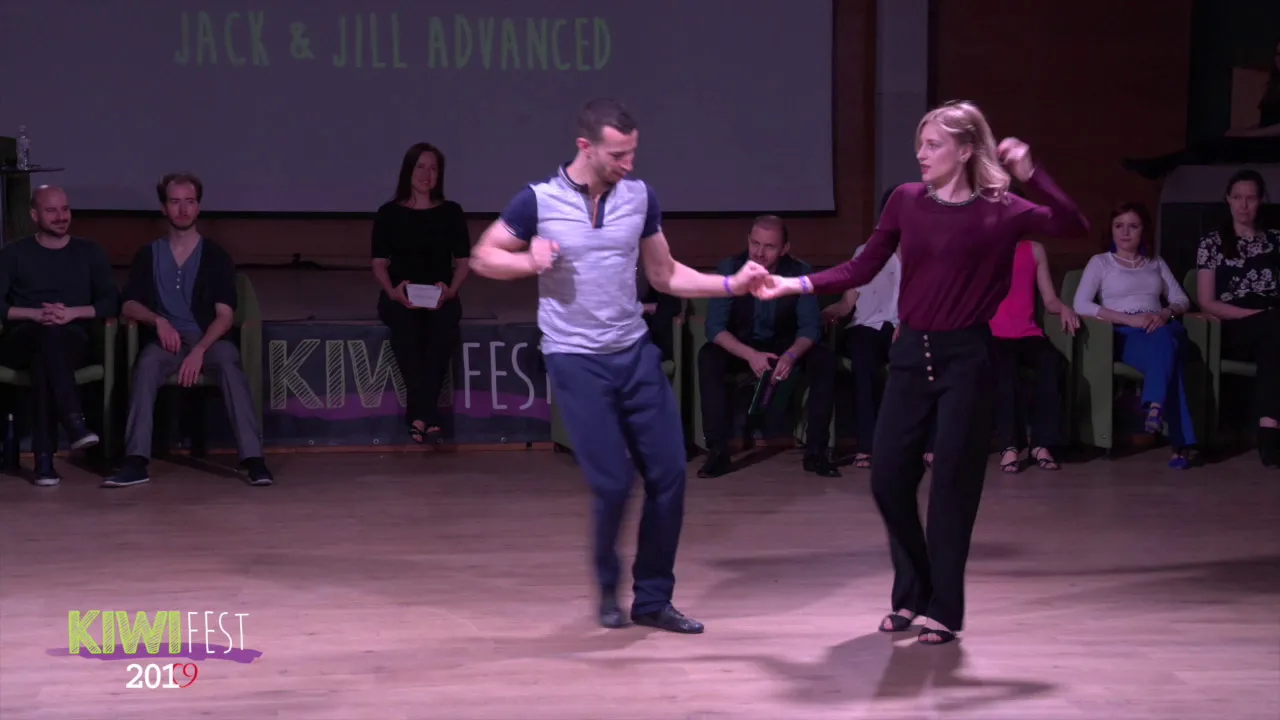Markus Scherer & Viktoriia Pavlenko - Advanced Jack&Jill Finals - KIWIfest 2019