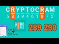 CRYPTOGRAM Word Logic Puzzles level 289 290