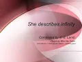 She describes infinity - Wen Van Dorpe
