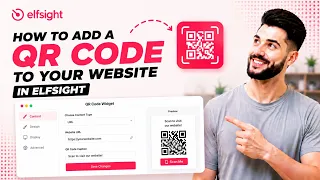 How to Add a QR Code to Your Website in Elfsight in 2026