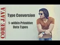 Type Conversion in JAVA - Part 2 within Primitive Data Types Abhinav Tonk