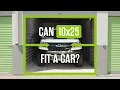 Can a Car Fit in a 10x25 Storage Unit