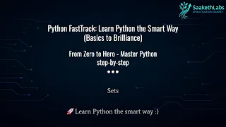 Master Python Sets Methods Mathematical Operations Real-World Examples