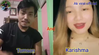 tomson and karishma viral video reels new viral kokbrok new viral video ak viral official