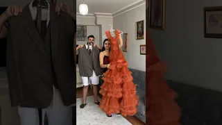 تحدي لبس ملابس العرس 