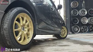 Garasi velg SSR type F use Datsun go
