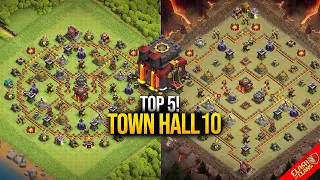 TOP 5 Town Hall 10 Th10 Base Layout Copy Link 2026 Clash of Clans
