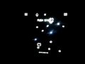 Asteroids arcade attract mode on vector monitor