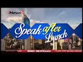 obb Speak After Lunch inews tv (2017)