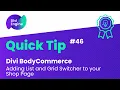Adding a List Grid switcher to the Divi Theme has never been easier