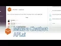 How to make a Chatbot with Dialogflow - API ai