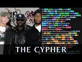 Eminem Black Thought Mos Def - The Cypher Rhymes Highlighted