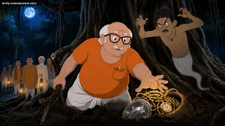 Protishoder Guptodhon || Moral Story || Bhuter Golpo || Cartoon For Family Audience