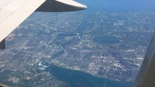 United Airlines 60fps Boeing 757-200 on Flight 1178 Newark Liberty Int - San Francisco Int