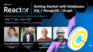 Getting Started with Databases SQL MongoDB Graph