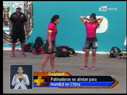 Patinadoras se alistan para mundial en China