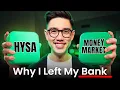 Why I Left My Bank After Comparing HYSA vs Money Market