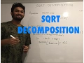 What is Square Root Decomposition - Range Query Solving