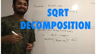 What is Square Root Decomposition - Range Query Solving