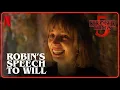 Stranger Things 5 ​​| Robins toespraak tot Will (officiële clip) | Netflix