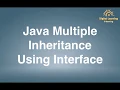 98 Java Multiple Inheritance Using Interface Online Training Download app from below link