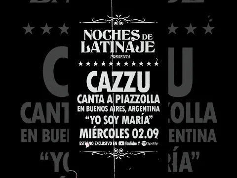 Cazzu presenta "Yo Soy María", este proximo 2/09
